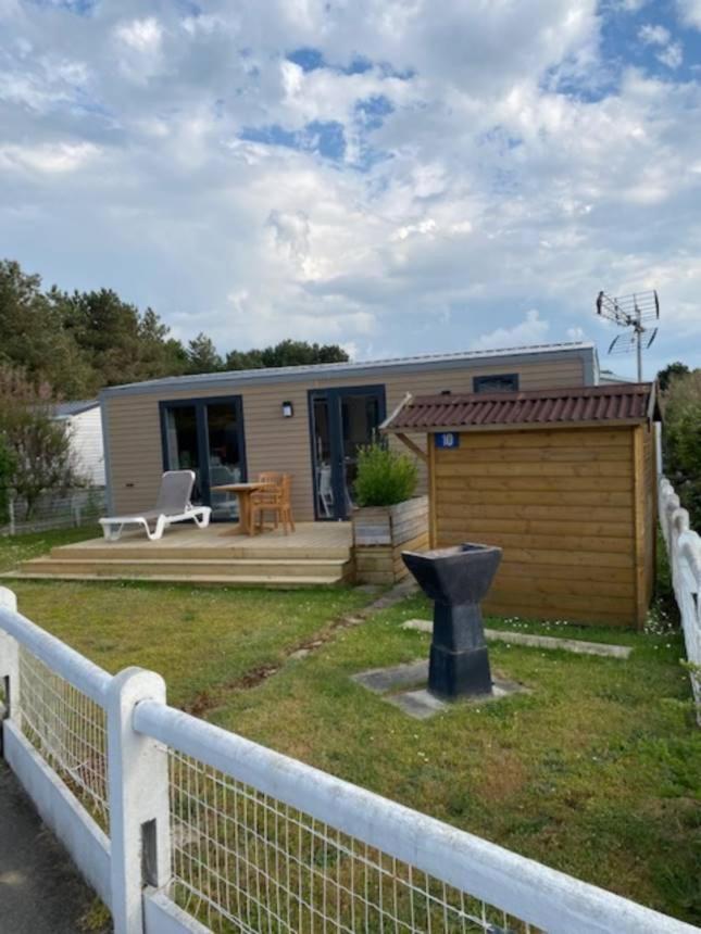 Camping de la Mer Camiers Exterior foto
